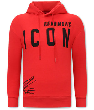 Gangs ICON Oversized Hoodie - Rood