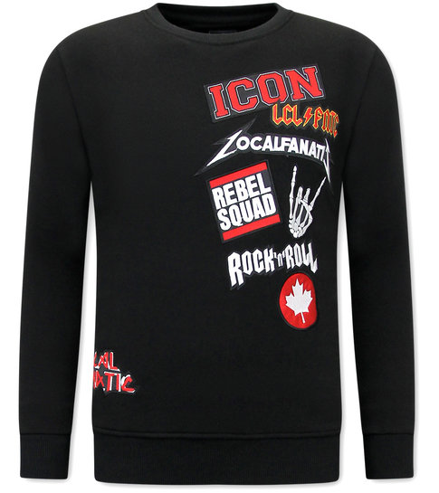 LF Amsterdam Exclusieve Joggingpak Heren - ICON Rocks - Zwart