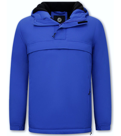 Beluomo Anorak Jas Heren ​– Blauw