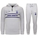 Heren Trainingspak - Double Line Signed - Wit / Blauw