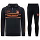 Heren Trainingspak - Double Line Signed - Blauw / Oranje