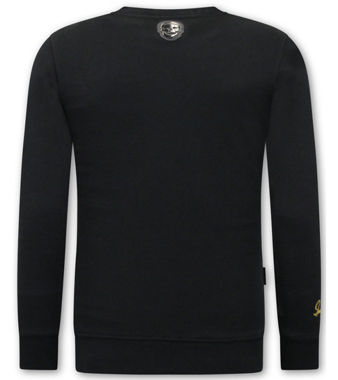 LF Amsterdam Heren Sweater - Royal Couture - Zwart