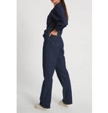 Robin-Collection Dames Denim  Jumpsuit - D85184 - Blauw