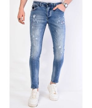 Local Fanatic Denim Spijkerbroek Heren Slim Fit - 1062 - Blauw