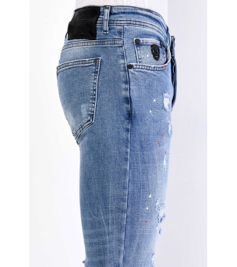 Local Fanatic Denim Spijkerbroek Heren Slim Fit - 1062 - Blauw