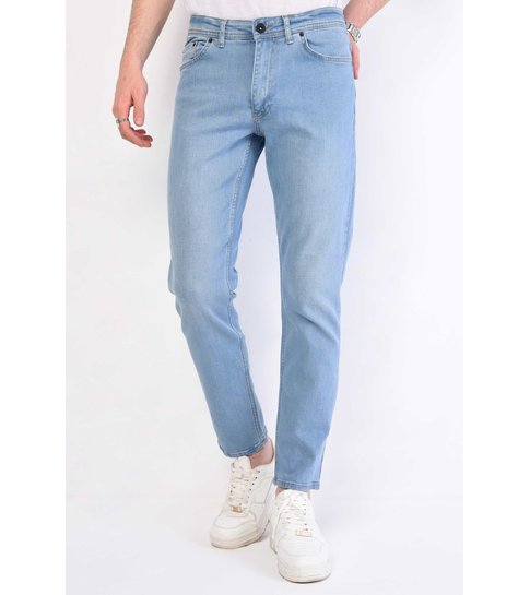 TRUE RISE Heren  Regular Fit Jeans - DP23-NW - Blauw