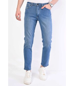 TRUE RISE Heren Jeans Regular Fit - DP22-NW - Blauw