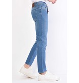 TRUE RISE Heren Jeans Regular Fit - DP22-NW - Blauw