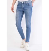 TRUE RISE Slim Fit Jeans Heren Stretch Broek - DC-015 - Blauw