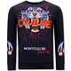 Heren Sweater met Print - Tiger Couture - 3717 - Blauw