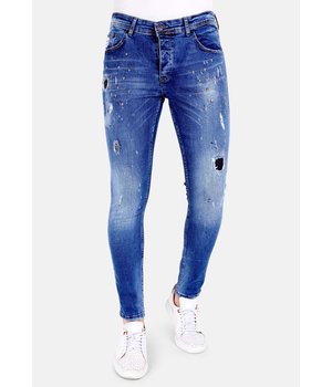 Local Fanatic Exclusive Super Stretch Jeans Heren - 1009 - Blauw