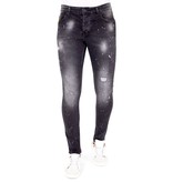 LF Exclusieve Zwarte Jeans Heren Slim fit - 1033- Zwart