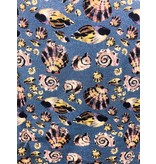 TONY BACKER Luxe Italiaanse Heren Overhemd -  Digitale Bloemen Print - 3062 - Groen