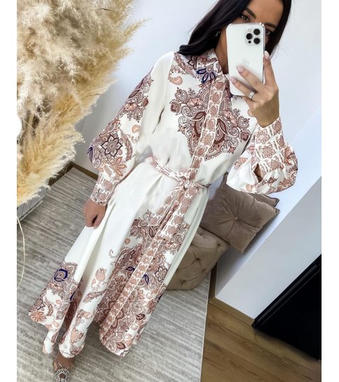 PARISIAN Lange  Luxe  Dames  Jurk - 21719 - Wit