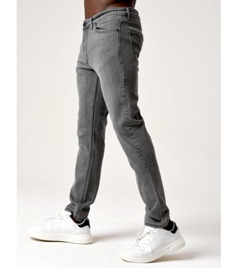 TRUE RISE Heren  Regular Jeans - DP24-NW - Grijs