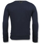 Local Fanatic ICONS Sweater Heren - 11-6349 - Blauw