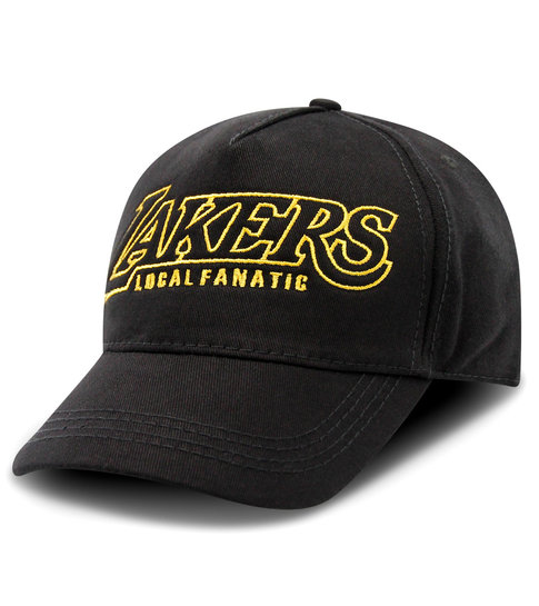 Local Fanatic Baseball Cap Heren - LAKERS - Zwart