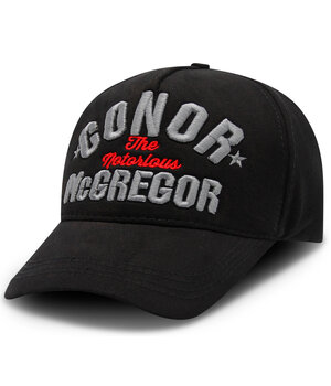 Local Fanatic Baseball Cap Heren - Conor The Notorious  - Zwart