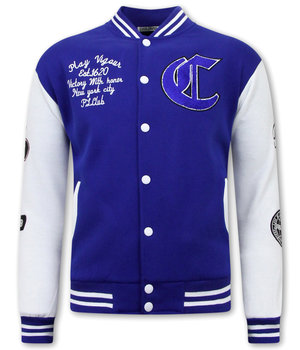 ENOS College Jacket Heren - 7792 - Blauw