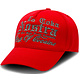 Baseball Cap Heren - King of Cocaine  - Rood