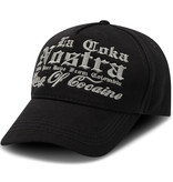 Local Fanatic Baseball Cap Heren - King of Cocaine  - Zwart