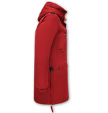 Gentile Bellini Lange Gewatteerde Jas Dames Sale - 8836 - Rood