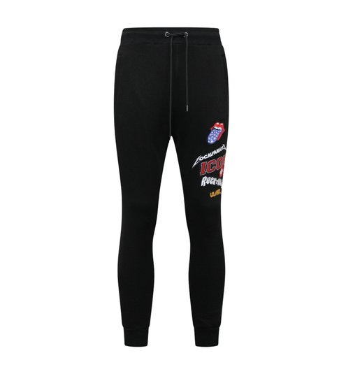 LF Amsterdam Exclusieve Joggingpak Heren - ICON Rocks - Zwart