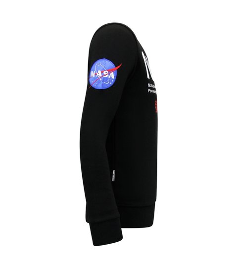 LF Amsterdam Heren Sweater - NASA International - Zwart