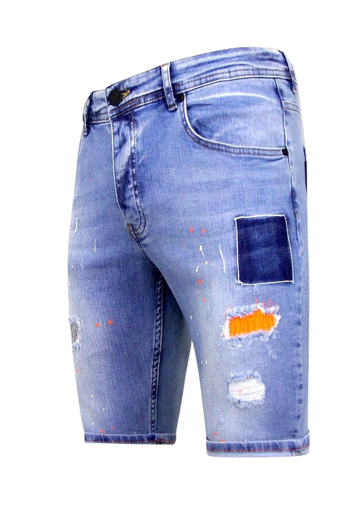 Skinny Jeans Short Heren | NIEUW | - Style Italy