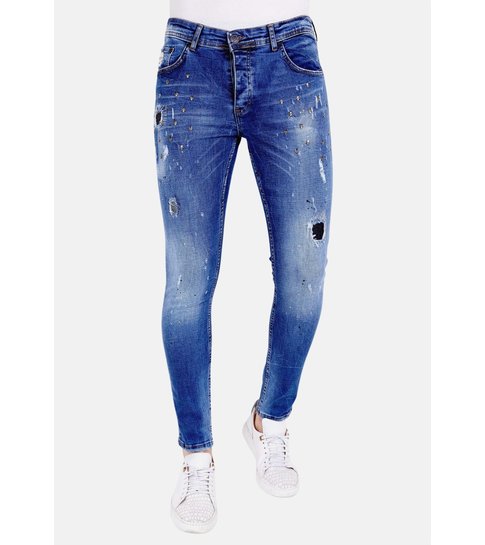 Local Fanatic Exclusive Super Stretch Jeans Heren - 1009 - Blauw