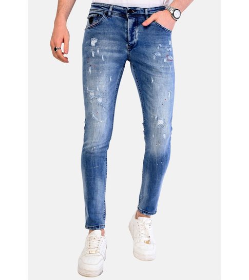 Local Fanatic Denim Spijkerbroek Heren Slim Fit - 1062 - Blauw