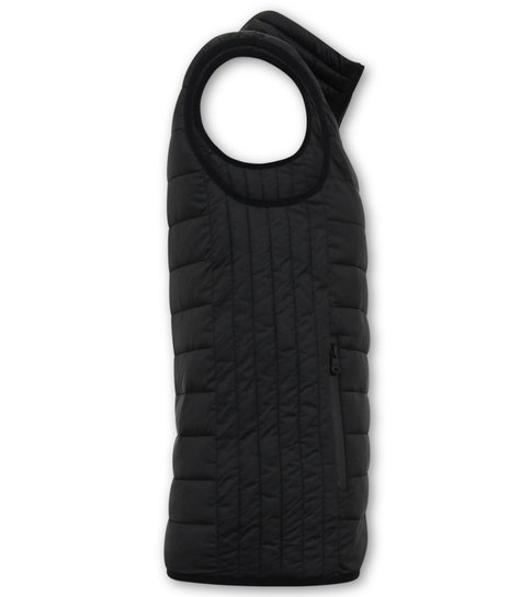 Local Fanatic  Nette Bodywarmer Heren - Zwart