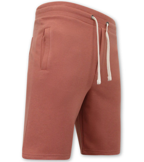 Local Fanatic Korte Jogging Broek Heren - Antiek Roze