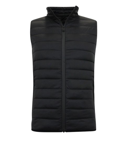 Local Fanatic  Nette Bodywarmer Heren - Zwart