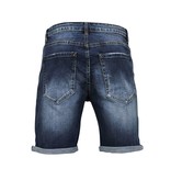 Enos Korte Broek Heren - Jeans Short - 9082 - Blauw