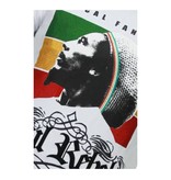 Local Fanatic Soul Rebel Bob Marley - Rhinestone T-shirt - Wit