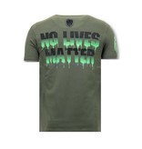 Local Fanatic Stoere Heren T-shirt - Predator Hunter - Groen