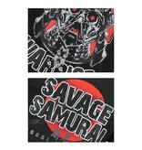 Local Fanatic Savage Samurai - Merk T shirt Heren - 6327Z - Zwart