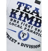 Local Fanatic Kimbo Slice - Rhinestone T-shirt - Wit