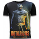 Conor - Rhinestone T-shirt - Zwart