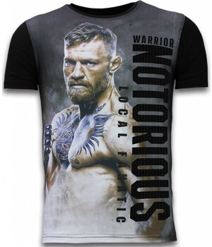 Local Fanatic Conor Notorious Fighter - Digital T-shirt - Zwart