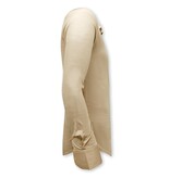 TONY BACKER Luxe Blanco Moderne Satijn Overhemd - Slim Fit - 3070 - Beige