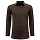 Luxe Bijzondere Heren Overhemden - Slim Fit - 3084- Bruin