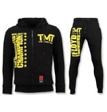 Local Fanatic Exclusieve Trainingspak Heren - TMT Floyd Mayweather Set - Zwart