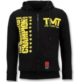 Local Fanatic Exclusieve Trainingspak Heren - TMT Floyd Mayweather Set - Zwart