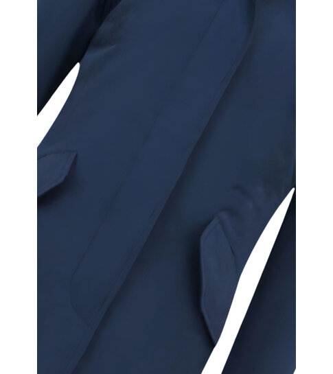 TheBrand Korte Jas Dames Met Capuchon – 551- Blauw