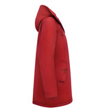 TheBrand Winddichte Winterjas Dames Parka - 505 - Rood