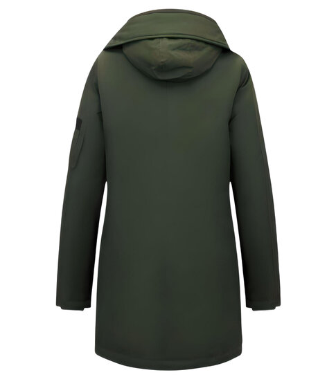 TheBrand Waterdichte Winterjas Dames Parka - 505 - Groen