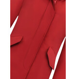 MATOGLA Dames Winterjassen met Capuchon - 5897 - Rood