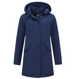 MATOGLA Vrouwen Winterjas Parka - Blauw